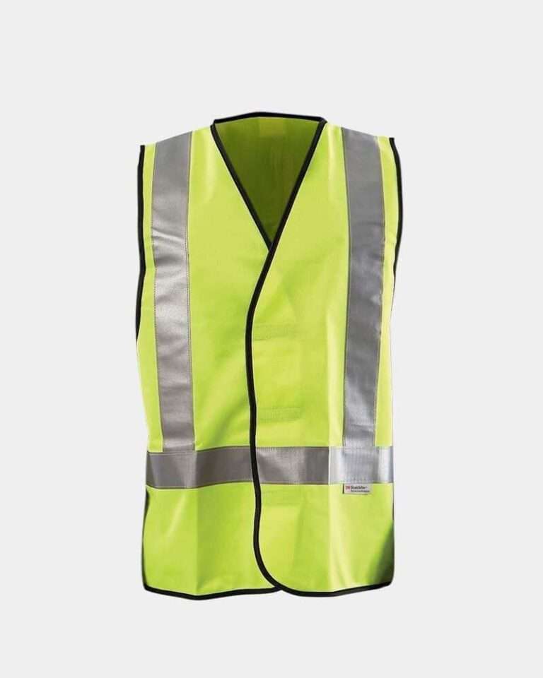 WORKIT HI VIS REFLECTIVE X-BACK SAFETY VEST
